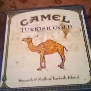1930s Camel Cigarette tin box